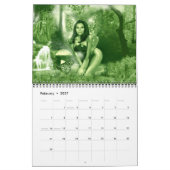 2008年のファンタジーのポートレートのカレンダー カレンダー (2月 2027)