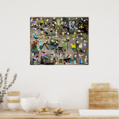 2008年のヴィル ポスター (キッチン)