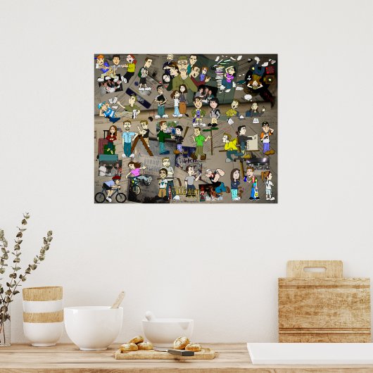 2008年のヴィル ポスター (キッチン)