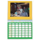 2008年の家族のカレンダーブラウン カレンダー (3月 2027)