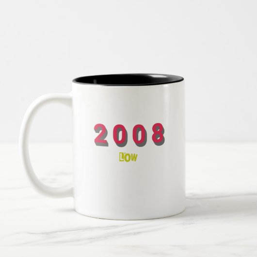 2008年の年間トップソング ツートーンマグカップ (左)
