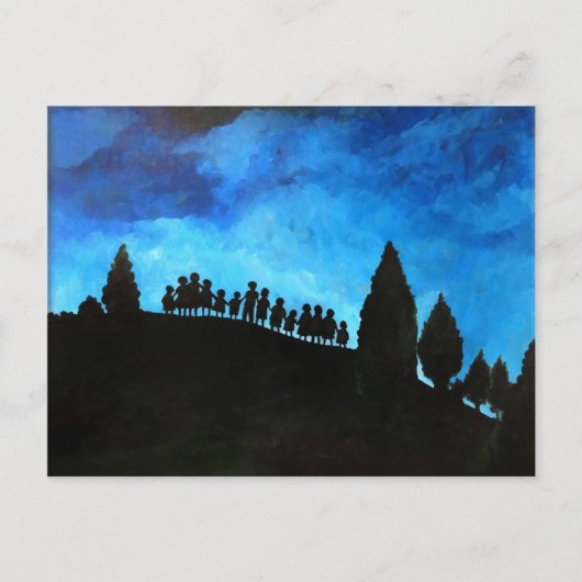 2008年の新たな夜明け ポストカード (正面)