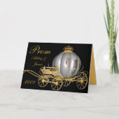 2008年の王室のなプロムの卒業生の通知! カード (正面)