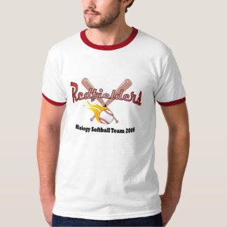 2008年の生物学のソフトボールのチームワイシャツ Tシャツ