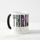 2008年のThrillerfestの変形させるマグ モーフィングマグカップ (正面左)