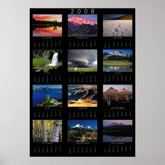 2008年カレンダポスター ポスター (正面)