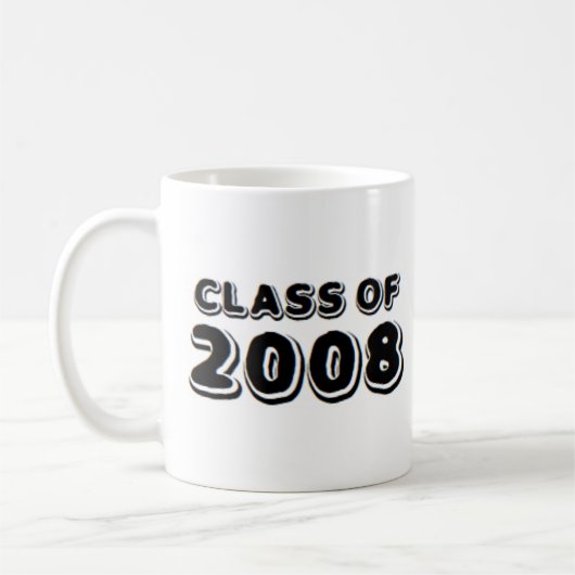 2008年クラス コーヒーマグカップ (左)