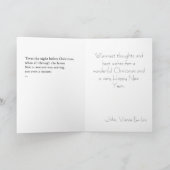 2008年クリスマスカード-最終の シーズンカード (内部)