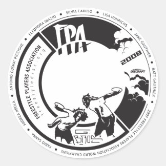 2008年デザイン賞[ステッカー] ラウンドシール