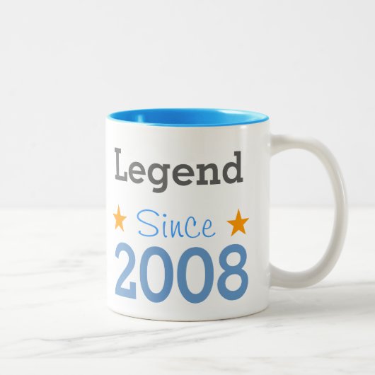 2008年以来の凡例 ツートーンマグカップ (右)
