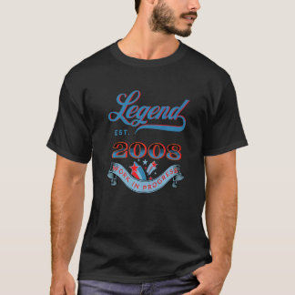 2008年伝説誕生進行中お誕生日おめでとう Tシャツ