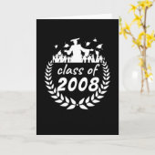 2008年卒業・懇親会デザイン カード (黄色い花)