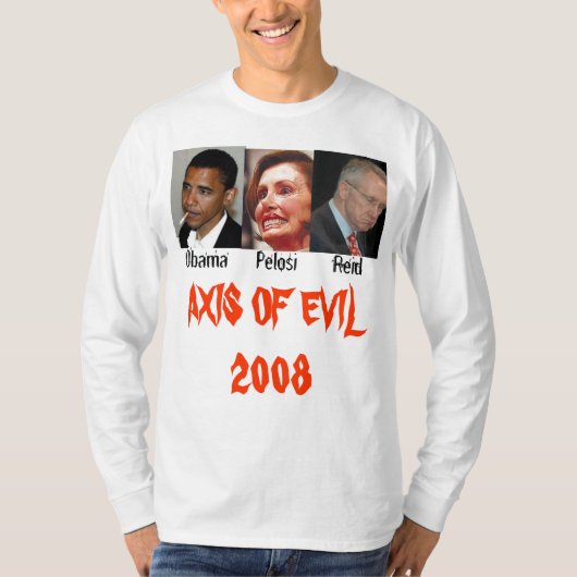 2008年悪の枢軸 Tシャツ (正面)