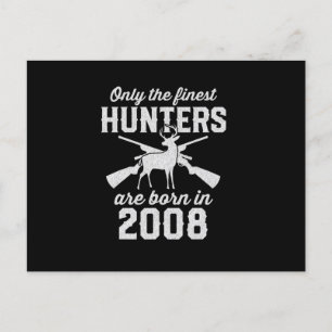 2008年生まれのための誕生日プレゼント 狩猟ゲーム Deer Hunter ポストカード