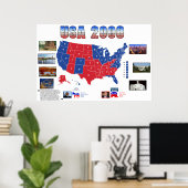 2008年選挙大統領のポスター ポスター (ホームオフィス)