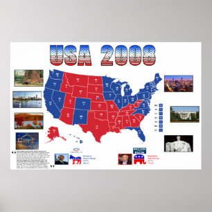 2008年選挙大統領のポスター ポスター