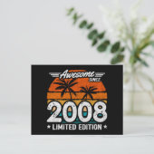 2008年限定レトロかっこいい 2008年からかっこいい ポストカード (スタンド正面)