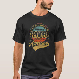 2008年2月15歳素晴らしレトロ15日 Tシャツ