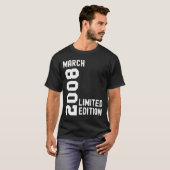 2008年3月ハッピーバースデーパーティー Tシャツ (正面フル)