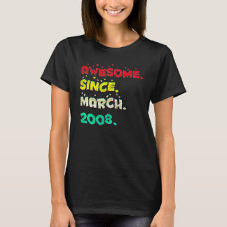 2008年3月14歳4 Tシャツ