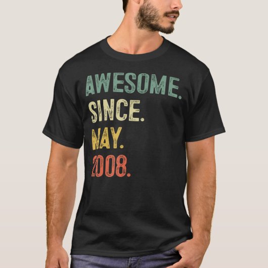 2008年5月15日素晴らしBir以来15歳の贈り物 Tシャツ (正面)