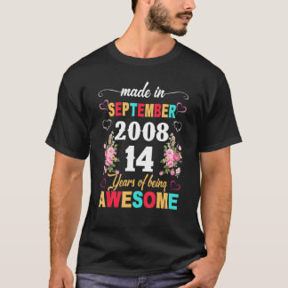 2008年9月14日誕生日 Tシャツ