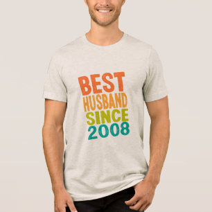 2008最高の年以来の夫 トライブレンドTシャツ