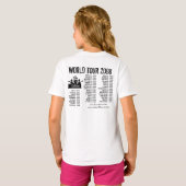 2008演奏旅行(ヴィンテージ) Tシャツ (裏面フル)