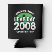 2008素晴らし年閏年日以後2月29誕生日 缶クーラー (正面)