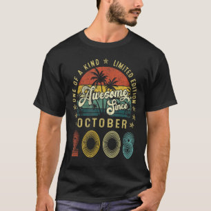 2008素晴らし年10月15日誕生以来 Tシャツ