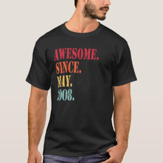 2008素晴らし年5月より14歳～14歳。 Tシャツ