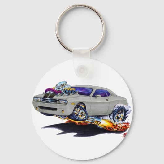 2008-10チャレンジャーグレー車 キーホルダー (正面)
