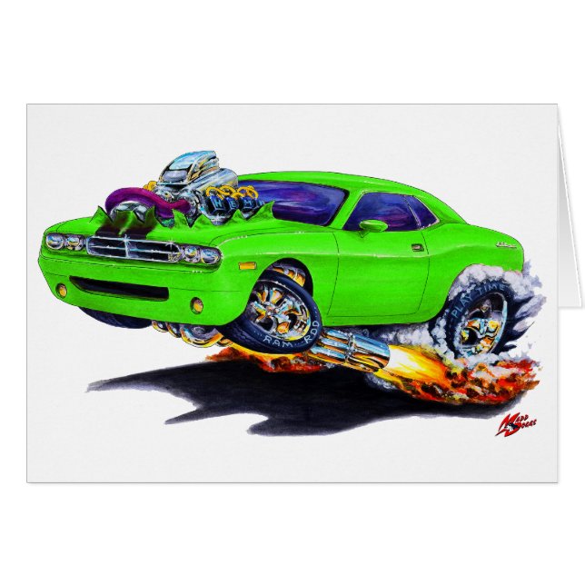2008-10年の挑戦者の緑車 (正面横)