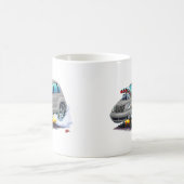 2008-10 PTの巡洋艦の灰色車 コーヒーマグカップ (中央)