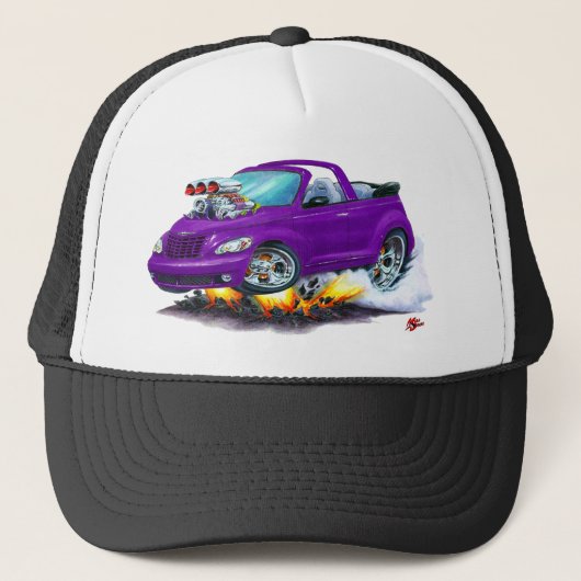 2008-10 PTの巡洋艦の紫色のコンバーチブル キャップ (正面)