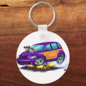 2008-10 PTクルーザーパープルウディー キーホルダー (正面)