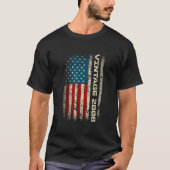 2008 15Th 15 Us Flag Tシャツ (正面)