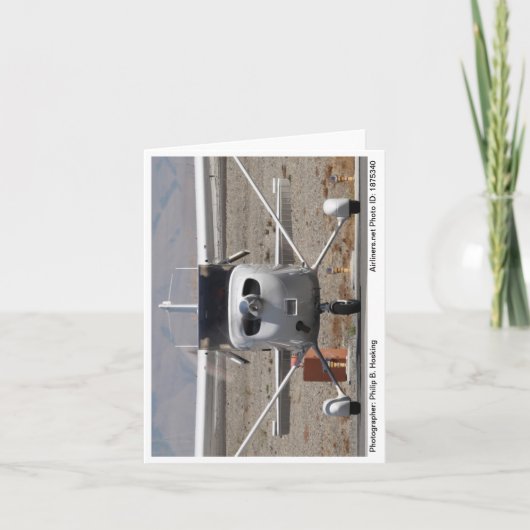 2008 Cessna 172 Skyhawk SPフォトノートカード#1 カード (正面)