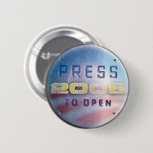 2008OBAMAPRESS 缶バッジ (正面&裏面)