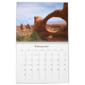 2009のアーチの国立公園のカレンダー カレンダー (2月 2027)
