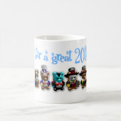 2009の休日くまのコレクターのマグ コーヒーマグカップ (中央)