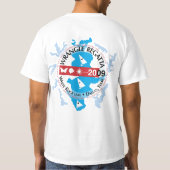 2009の口論のレガッタ Tシャツ (裏面)