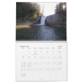 2009の景色 カレンダー (2月 2027)