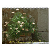 2009の花 カレンダー (カバー)