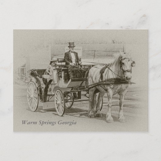 2009または1909?，暖かい春グルジア ポストカード (正面)