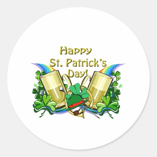 2009アイリッシュグリーンエール ラウンドシール (正面)