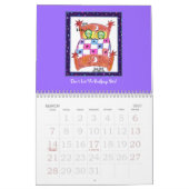 2009人のエイリアンのカレンダー カレンダー (3月 2027)