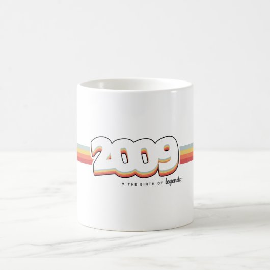 2009伝説誕生 コーヒーマグカップ (中央)