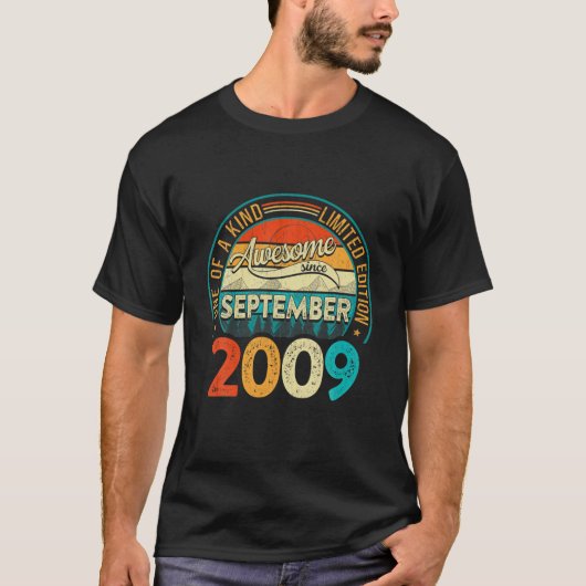 2009動揺して年9月11日よりヴィンテージ Tシャツ (正面)