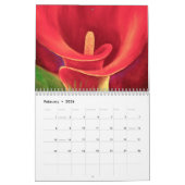 2009匹のカレンダー猫及び花のペンキ… -カスタマイズ カレンダー (2月 2026)